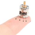 20Pcs/Pack Mini 2-Phase 4-Wire Stepper Motor Miniature Stepper with Gear Small Tiny Mini Motor Toy Engine DIY. 