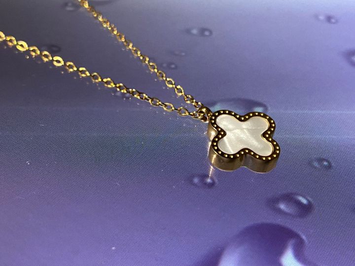 Fashion Four Leaf Clover Pendant Necklaces For Women Simple Temperament ...