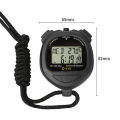 MeterMall Sport Stopwatch Timer Professional Recall Stop Watch Large Display Clock For Referee Swimming Running Competition. 