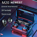 M20 Earbuds V5.3 Wireless Bluetooth and Charging Power-Bank IPX7. 