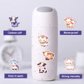Cartoon Cow Sticker Colorful Cartoon Cow Stickers Fun Animal Decals for Kids Skateds Luggage More Waterproof Vinyl Art Decoration for Diy Projects Perfect Reward Stickers for Southeast Asian. 