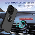 For Infinix Hot 30i Case Side Stripe Design Soft TPU Matte Texture Multifunctional Bracket All Inclusive Protection For Infinix Hot 30i Back Cover. 