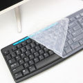 Logitech MK275 K200 K260 K270 Desktop Keyboard Protector Transparent Bump Silicone Pad Keypad. 