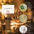 Table Number Holders 10Pcs - 8.75 Inch Place Card Holder Tall Table Number Stands for Wedding Party Graduation Reception. 