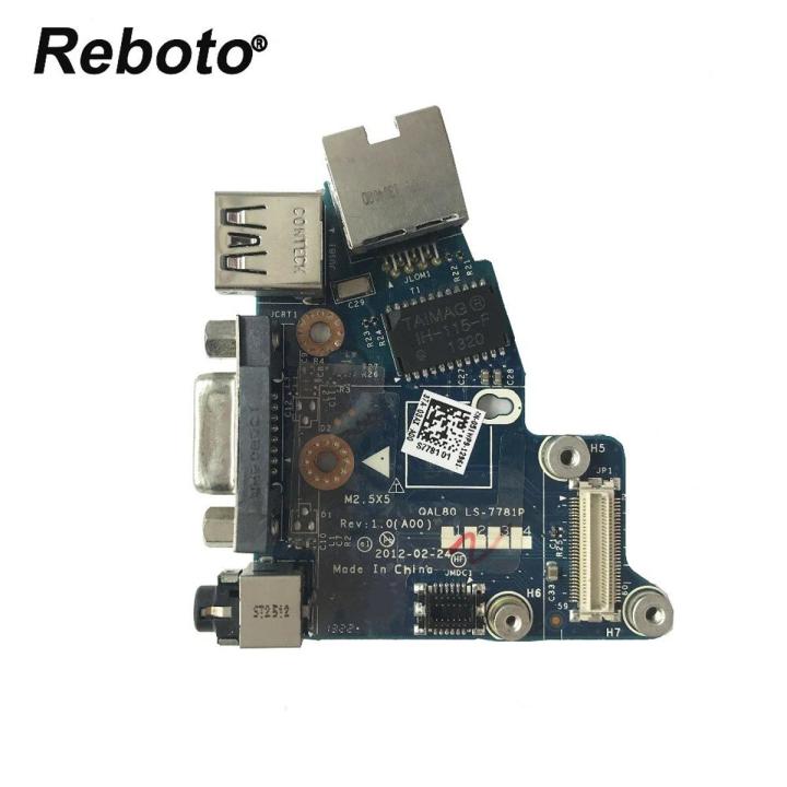【3C VictoryEagle Store】Original For Dell Latitude E6430 Audio Jack VGA Ethernet Lan LS-7781P 51WP9 051WP9 -051WP9 100% Tested