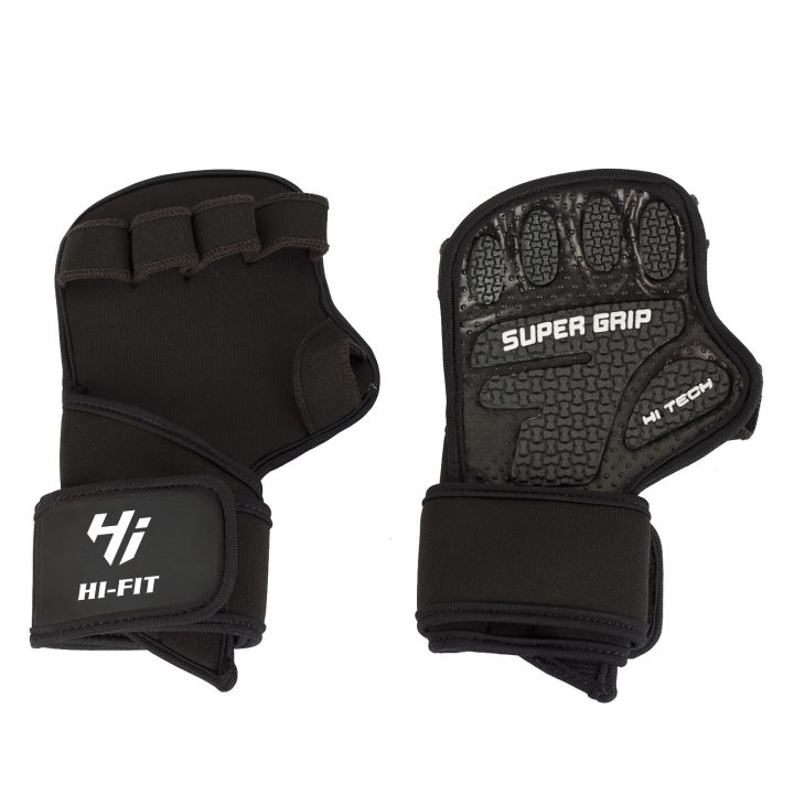 Weightlifting%20Super%20Grip%20Gym%20Gloves%20for%20Workout,%20with%20Wrist%20Support%20Gym%20Fitness%20Exercise%20Hi-Fit%20-%20Image%202