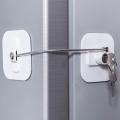 Baby Safety Lock Window Limiter Stopper Lock 3M Fridge Drawer Window Lock Stainless Steel Kids Security Children Protection. 