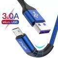 ZNP 1m  Micro USB Cable Fast Charging For Xiaomi Redmi Note 5 Pro Android Mobile Phone Data Cable for Samsung S7 Micro Charger. 