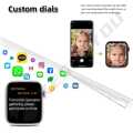 7 In 1 Ultra Smart Watch 2.1 Inch Full HD Screen Series 8 Wireless Charging 7 Straps Waterproof. 