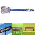 【BestGo】Truth Over Flies Swatter Fly Swatters Sticker Flexible Long Handle Manual Swat Mosquitoes. 