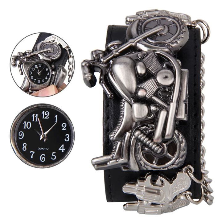 Punk%20Wrist%20Watch%20Series%20Rock%20Chain%20Motorcycle%20Stereo%20Pattern%20Men%20and%20Women%20Personality%20Hip%20Hop%20Watch%20Bracelet%20Cuff%20Gothic%20Watch%20-%20Image%206