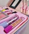 Cute Pet Doll Make Up Set for Kids Girl Cosmetics Beauty Bag Pretend Play Dress Up Princess Play Makeup Toy. 