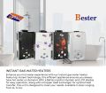 Bester Instant Gas Water Heater | Round Front Panel | 6L / 8L / 10L | Natural Gas & LPG Variants | Instant Geyser with LED Display | Auto Safety Protection | 1-Year Warranty. 