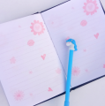 Cute Unicorn diary with Gel Pen with Packing stationery school Gift. 