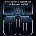 Solar Retorating Football Design Car Air Freshener -Black-. 