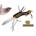 Ingco Folding Multi-Function Knifee 10 Function. 