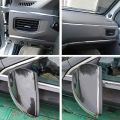 【wenfangdianpu】(NEW) 6/10/15/20mm Width 3M Long Flexible Car Chrome Sticker Auto Self Adhesive Side Chrome Moulding Decoration Protector Trim Tape. 