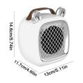 Imported Mini Electric Fan Heater For Indoor Use / High Quality Table Fan Heater. 