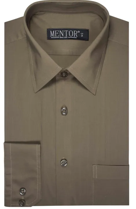 Mentor%20Dark%20Green%20Plane%20full%20sleeve%20Dress%20Shirt%20-%20Image%203