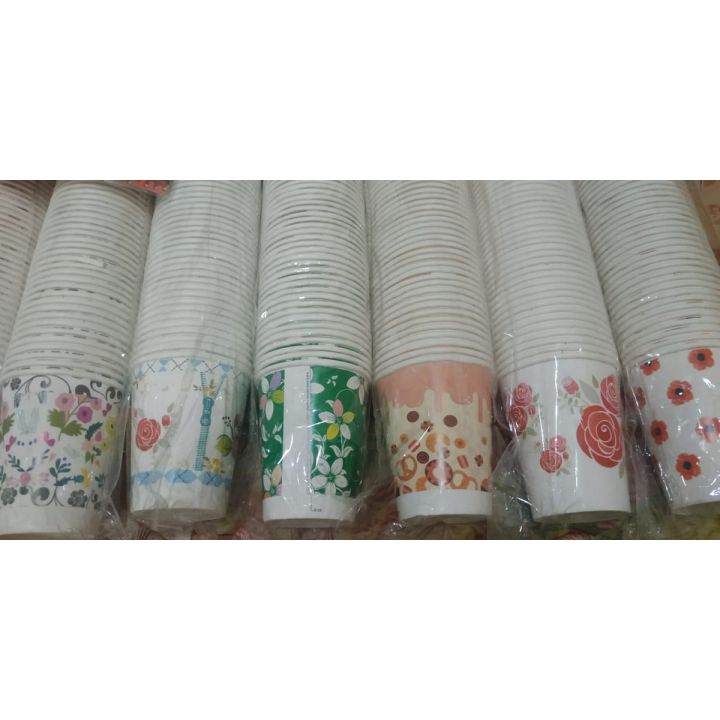 Disposable paper glass/Cup , (180 ml/6oz) pack of 25 glass