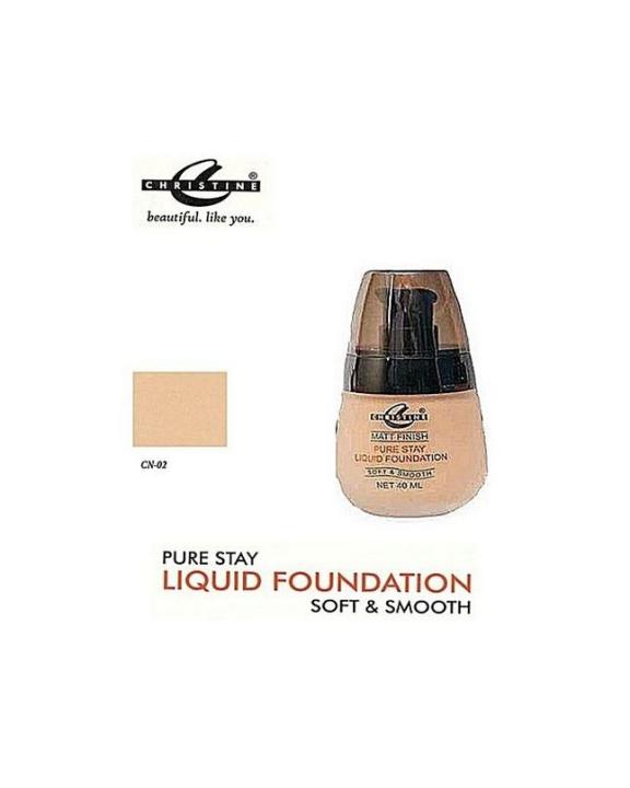 Pure Stay Liquid Foundation Soft & Smooth Cn-02