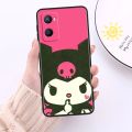 Girl Kuromi Cool For OPPO A96 A94 A93 A77S A76 A74 A73 A72 A57S A56S A54S A53 A52 A15S A9 A5 Black Phone Case Phone Case. 