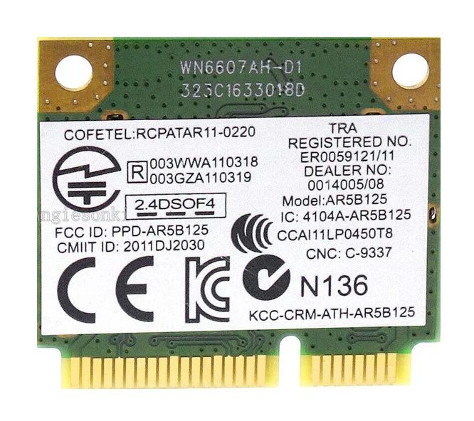 DW1506%20WiFi%20802.11%20b/g/n%20Half-Height%20Mini-PCI%20Express%20Card%20DW1506%20-%20Image%203