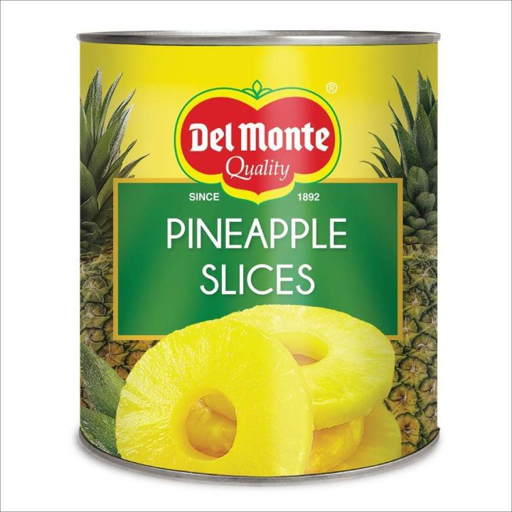 del monte pineapple slices 836g