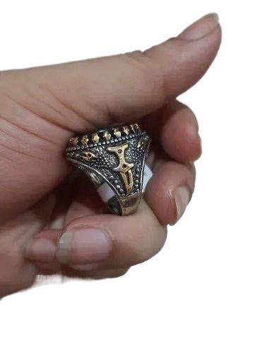 Best%20Quality%20Turk%C4%B1sh%20Men%20Sterling%20Black%20Stone%20Silver%20Ring%C2%A0For%C2%A0Men%20-%20Image%204