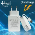 Original 100% Vivo_ 44w Flash charger Original Vivo_ Dual Engine charger for Vivo_V20 Se V19 V20 V23 V23e 5G  V23 5G V25 Pro 5G V25e V 25 5G V29e 5G V29 5G V27 Y27s V21 V21e V17 Pro X50 Pro X60 Fast Flash Charging Dual Engine Charging Charge. 