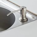 Kitchen Sink Liquid Soap Dispenser Pump Stainless Steel 350ML. 