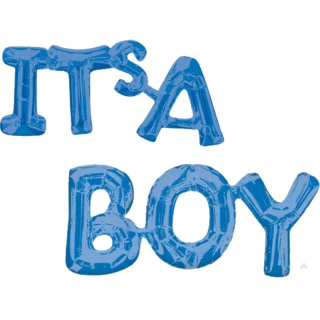 ITS A BOY FOIL BALLOON IN BLUE COLOR