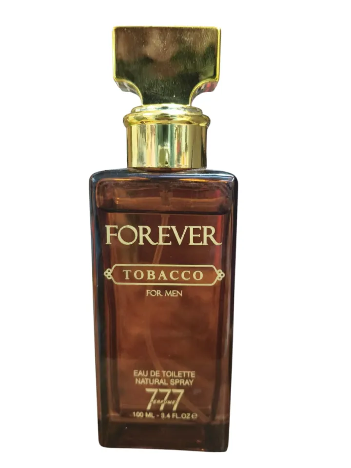 Forever Tobacco by 777 Perfumes Eau de Toilette Natural Spray 100 ml – Warm  & Masculine Tobacco Fragrance