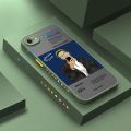 For iPhone 8 Case With Fashion Roronoa Zoro Side Edge Square Silicone Frosted Transparent Hard Casing New Design soft Cases Full Back Cover Camera Phone Case Shockproof Protection Case. 