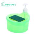 Soap Dispenser for Kitchen Convenient Soap Dispenser with Sponge Holder No Dripping Large Capacity Home Supplies Dish Soap Dispenser. 
