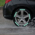 Hub Reflective Sticker Decal Strip Decal Sticker For Motorcycles Wheels Cars Wheel Rim Stripe Sticker Decals For Computers. 