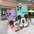dienya For vivo y20 SG Case With New Design Thin Phone Case Cartoon Mickey Shockproof Square Edge Softcase Pattern Silicone Casing Full Cover Angel Eye Camera Protection Cases. 