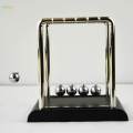 Newtons Cradle Balance Balls Physics Learning with Wooden Stand,Fun Science Pendulum Balls,Kids Educational Toys for Desk Home Decoration , S. 