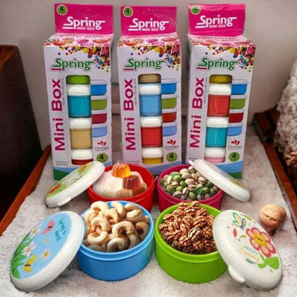 Plastic Food Container Pack of 4, Air tight Microwave Safe BPA Free Plastic Bowl set, Premium Quality Food Storage Containers Box,Airtight Food Storage Container 3 Pieces/ Bowl Container Lunch Box for Office Worker Leakproof  Lunch Box with Lid