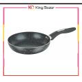 Non-Stick Marble Coated Frying Pan black 22 cm king cook export Qality. 