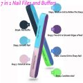 1PC Nail Filer Buffer Six Side Pedicure Manicure Nail Art Sanding File Tips Polish Nail Buffer Block Shiner Polisher Manicure Nail Buffering Files For Home And Professional Manicure And Pedicure Tools. 