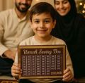Umrah bike karbala Saving Box - Wooden Umrah Saving Box - 280 Days Savings Plan - Islamic Halal Money Jar for Hajj & Umrah - Daily Pilgrimage Savings Tracker - Gift for Muslims Money Saving Box. 