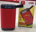 Best Audionic Lyon Rechargeable Bluetooth Speaker Portable Mini Speaker RGB Glowing Lights Speaker with Hanging Strap Multimedia Supported Speaker. 