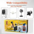 AC to DC 12 Volt Supply 20 Amp, Power supply for Air coolers, DC 12 Volt Supply Fan and Other DC 12 Volt Supply Electronic Devices, DC 12 Volt Supply High Speed with Dimmer Control (Import Quality Kit). 