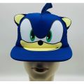 Cartoon Blue Sonic The Hedgehog Hat Sonic Kid Mesh Cap Baseball Cap. 