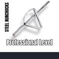 Steel Martial Arts Training Steel Handel Karate Stick Ninja Imported. 