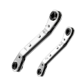 Air Conditioning Service Ratchet Wrench Air Conditioner Valve Ratchet Wrench Set for Air Refrigeration Tool and Equipment Repair Tool. 