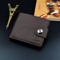 Soft Short Men Wallets 2019 New Casual Male Purses Credit Card Holder Small Clutch Purse Money Bag For Boy Vintage Men's Wallet. 