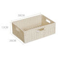 Storage Bin Baskets for Desktop Cosmetic Sundries Underwear Toys Storage Box Woven Storage Basket Finishing Container. 
