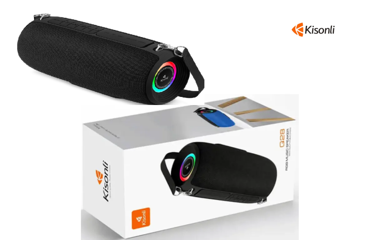 Kisonli Q28 10W Portable Bluetooth Speaker with Super Bass, FM Radio ...